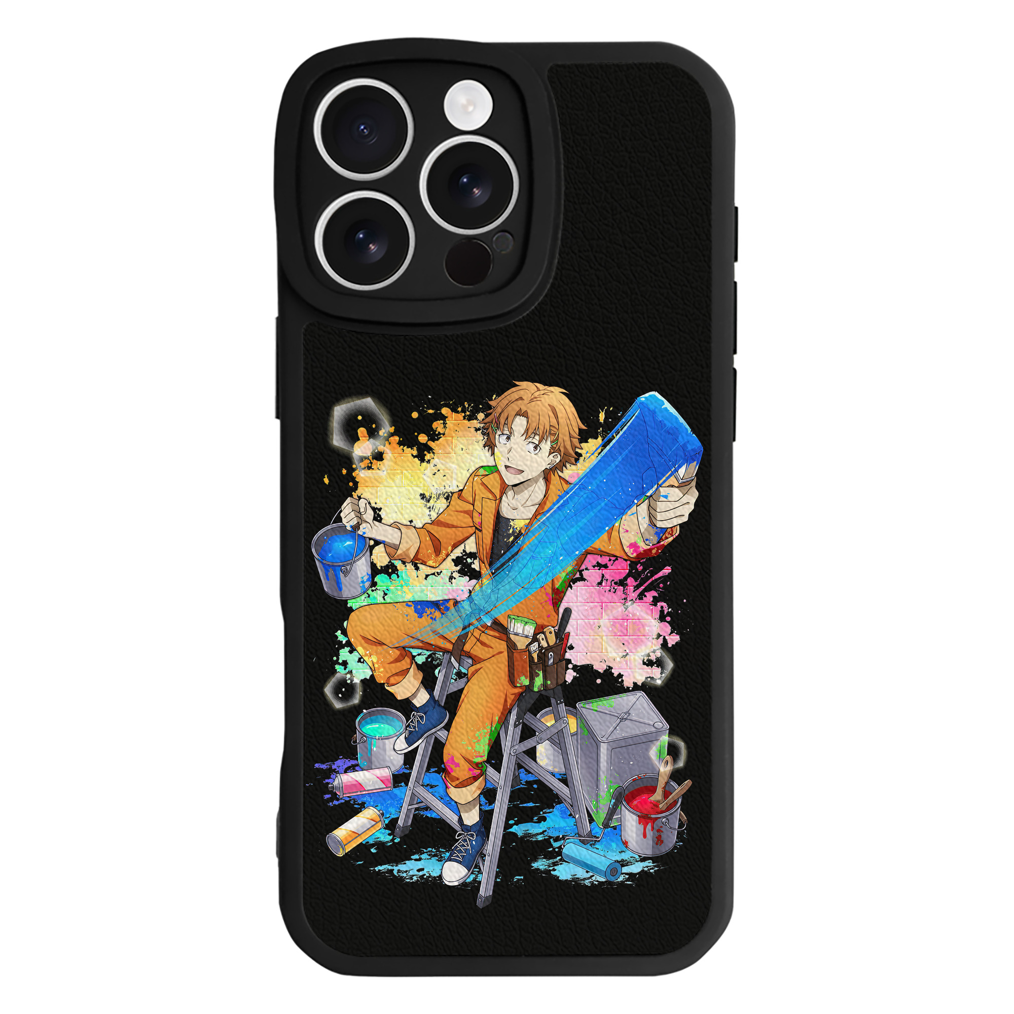 （画像用） 文豪ストレイドッグス Bungo Stray Dogs 【iPhone 16シリーズ対応】シリコンスマホケース（レザー調） 材質：シリコン